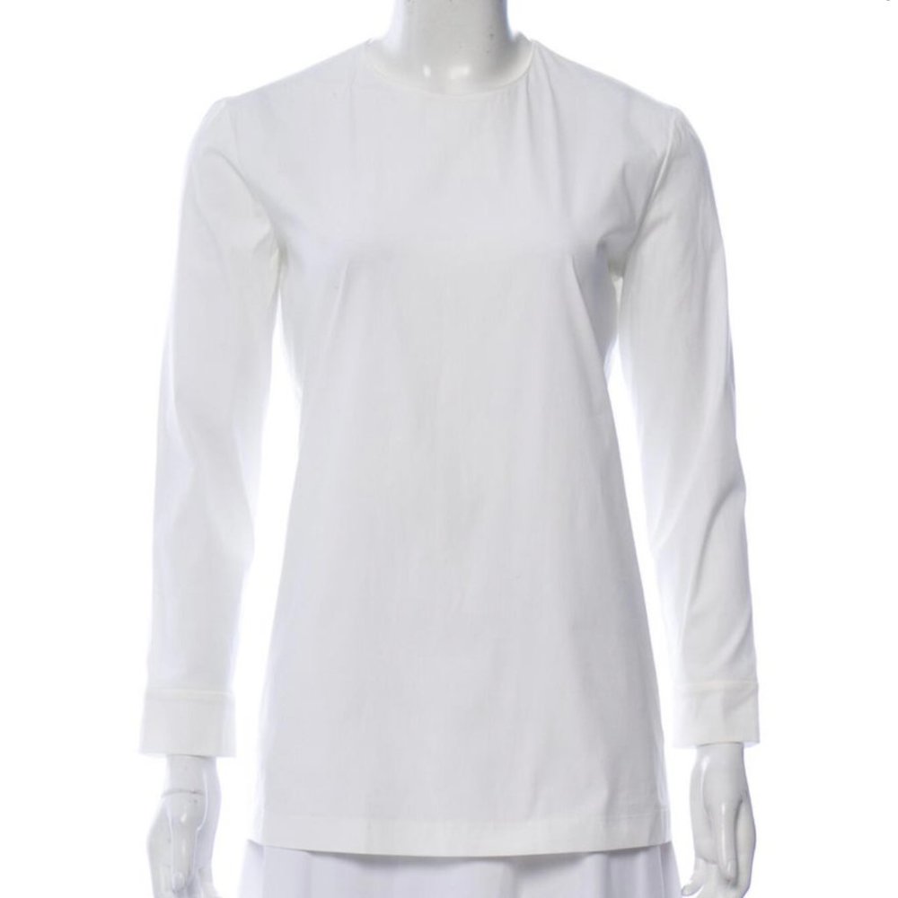 Prada Crew Neck Long T-Shirt